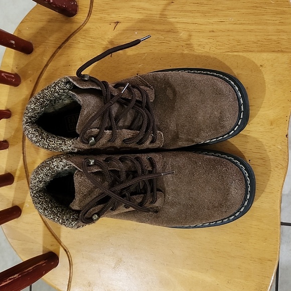 Faded Glory Shoes - FADED GLORY BROWN ANKLE BOOTS